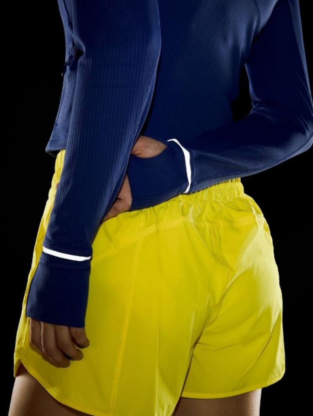 Lululemon It's Rulu Run Cropped Half Zip *Ribbed - Picture 5 of 9
